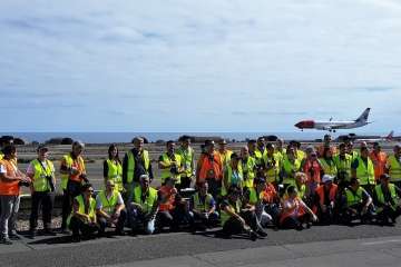  Gando congrega a 65 aficionados a la fotografía aeronáutica (Foto Antonio Rico)